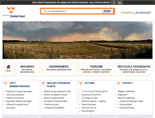 Tablet Screenshot of oosterhout.nl
